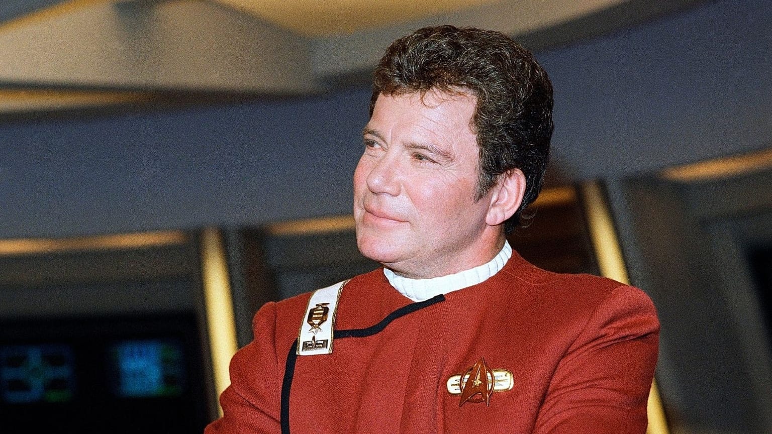 William Shatner, who portrayed Capt. James T. Kirk in Star Trek, in 1988.