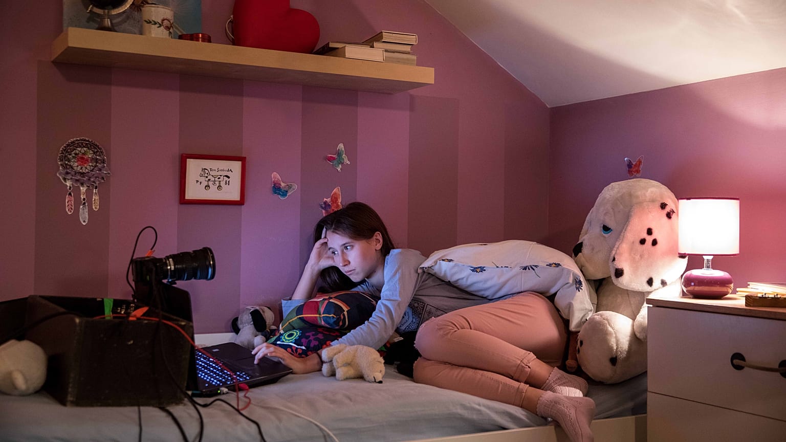 Anežka Pithartová a Csapda a neten c. filmben