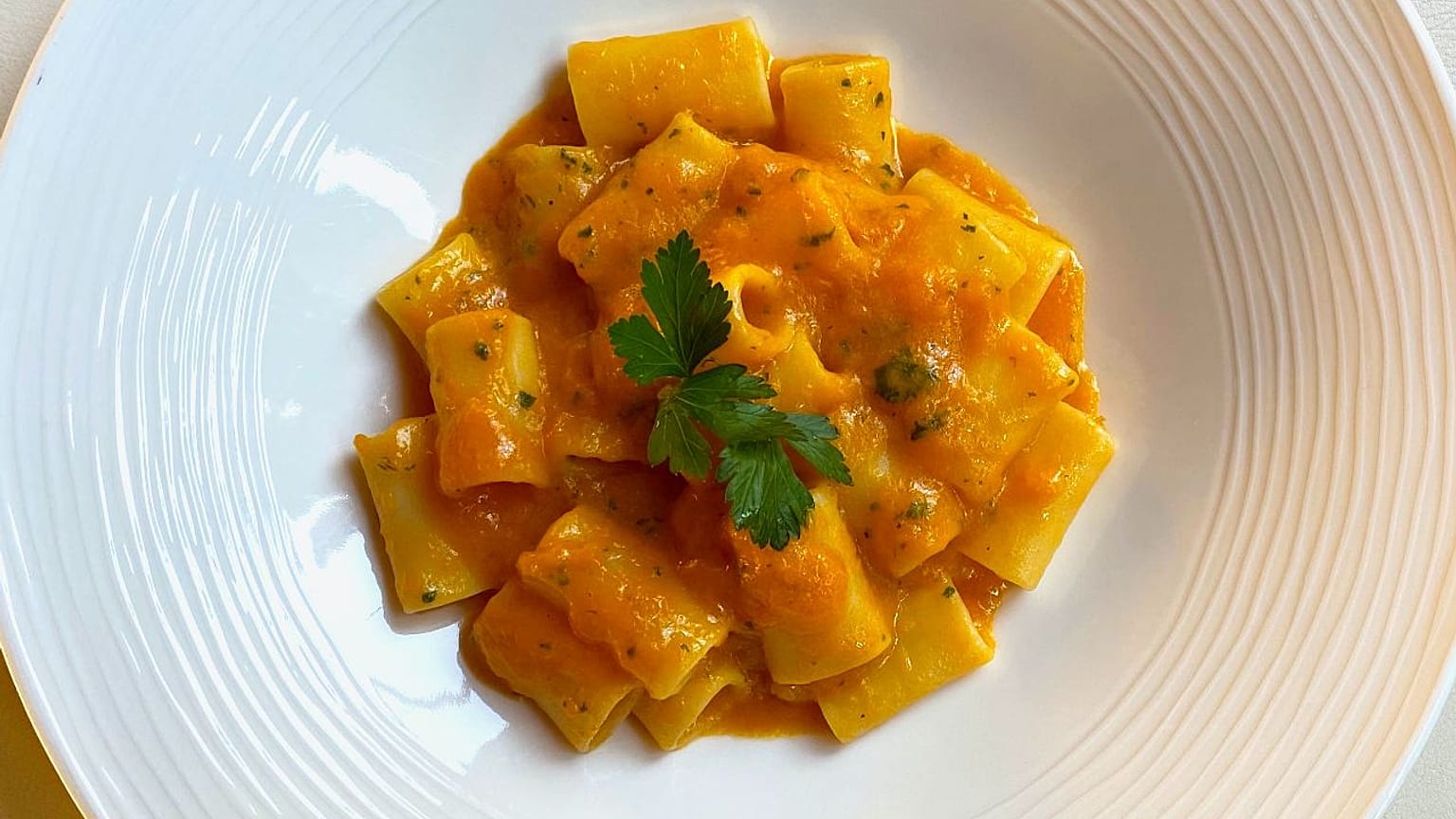 Pasta and Cocozza (Pasta and Pumpkin)