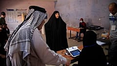 Wahlbüro in Bagdad