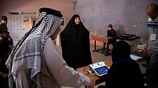 Wahlbüro in Bagdad