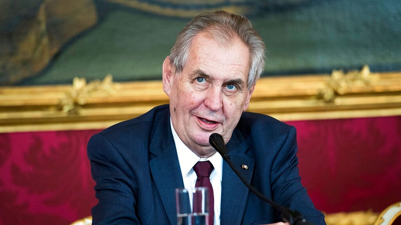 Czech President Milos Zeman