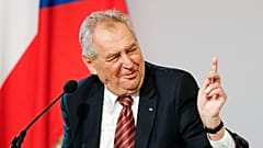 The President of the Czech Republic Milos Zeman on June 10, 2021.