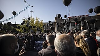 Ankara Garı saldırısında hayatını kaybedenler anıldı