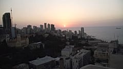 Kein Gebäude in Beirut ist erleuchtet