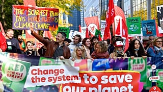 Manifestation pour le climat à Bruxelles
