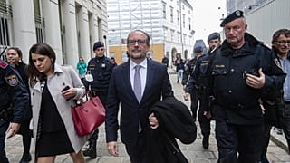 Le futur chancelier autrichien, Alexander Schallenberg, 10 octobre 2021, Vienne (Autriche)
