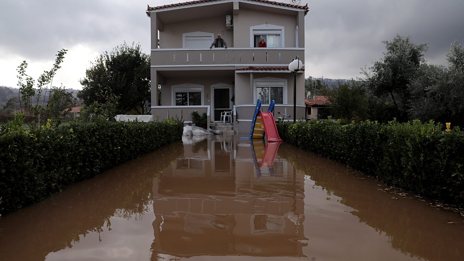 Καταστροφές στην Εύβοια