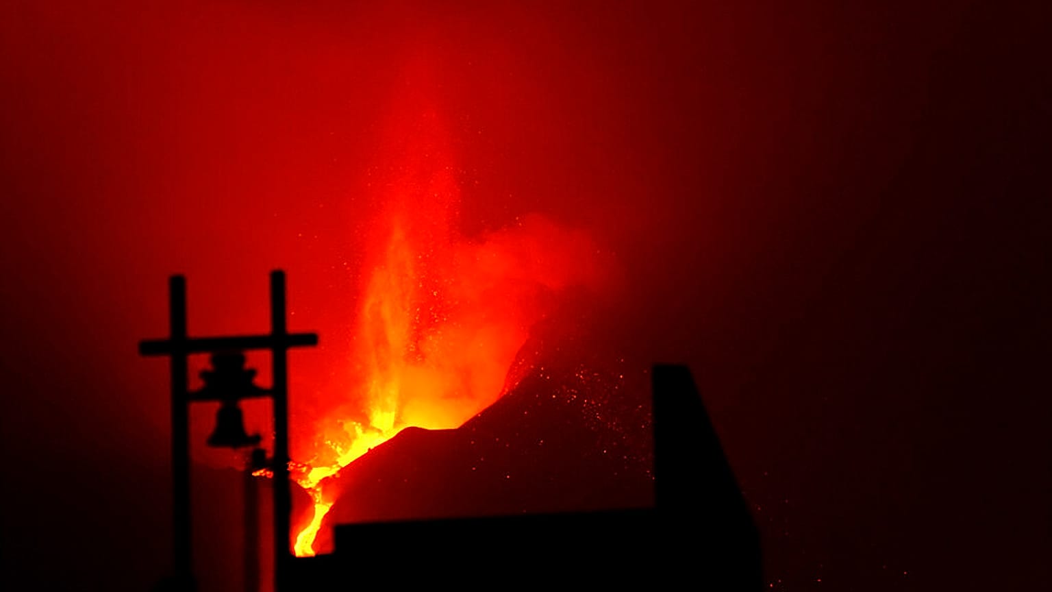 Vulkan Cumbre Vieja auf La Palma