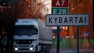 The new migrant centre is a converted prison in Kybartai 