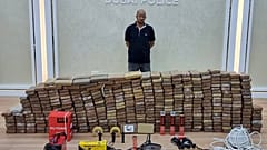 الكوكايين المضبوط في عملية العقرب