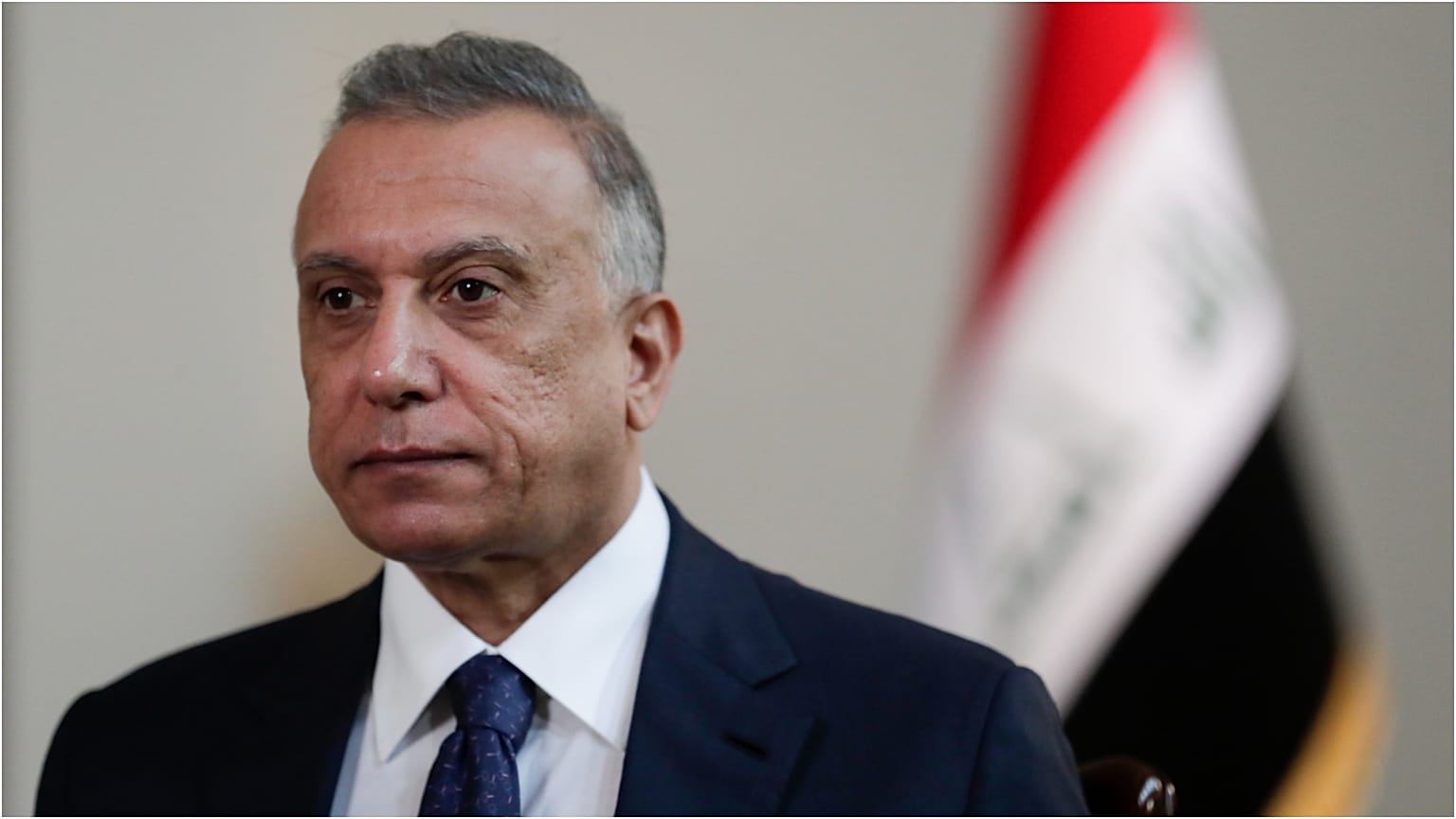  رئيس الوزراء العراقي مصطفى الكاظمي 