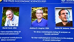 Imagem divulgada pela Academia Real Sueca das Ciências