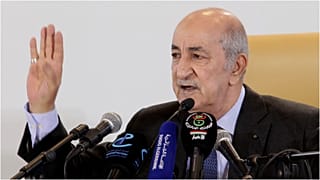 الرئيس الجزائري عبد المجيد تبون
