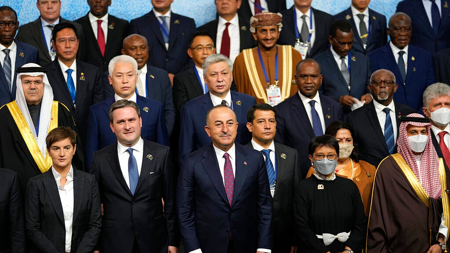 Belgrado, foto di gruppo inaugurale del summit