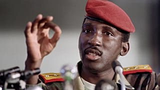 Der Präsident von Burkina Faso Thomas Sankara wurde 1987 ermordet