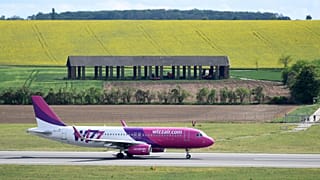 Wizz Air aeroplane