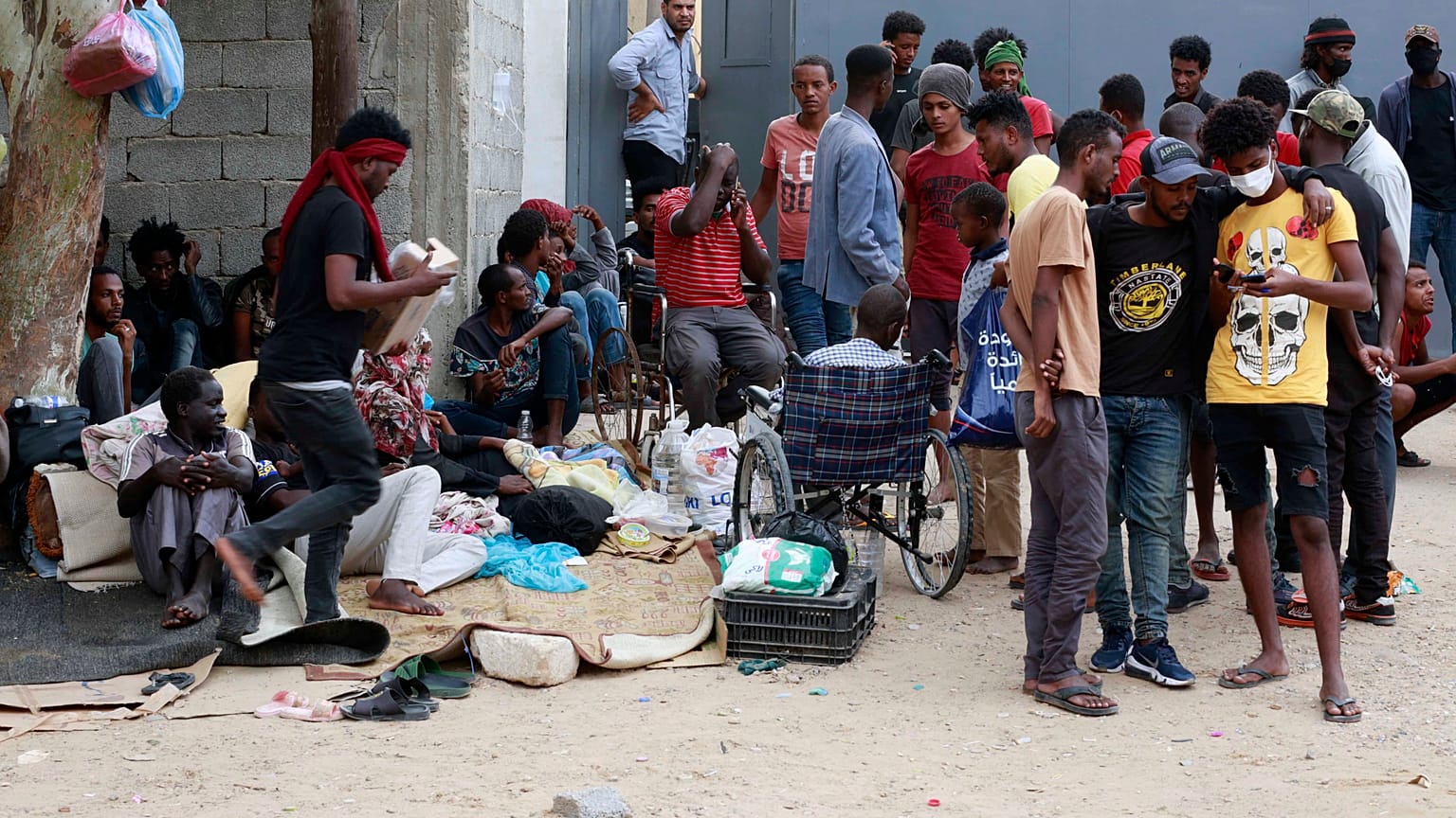 Libya migrants