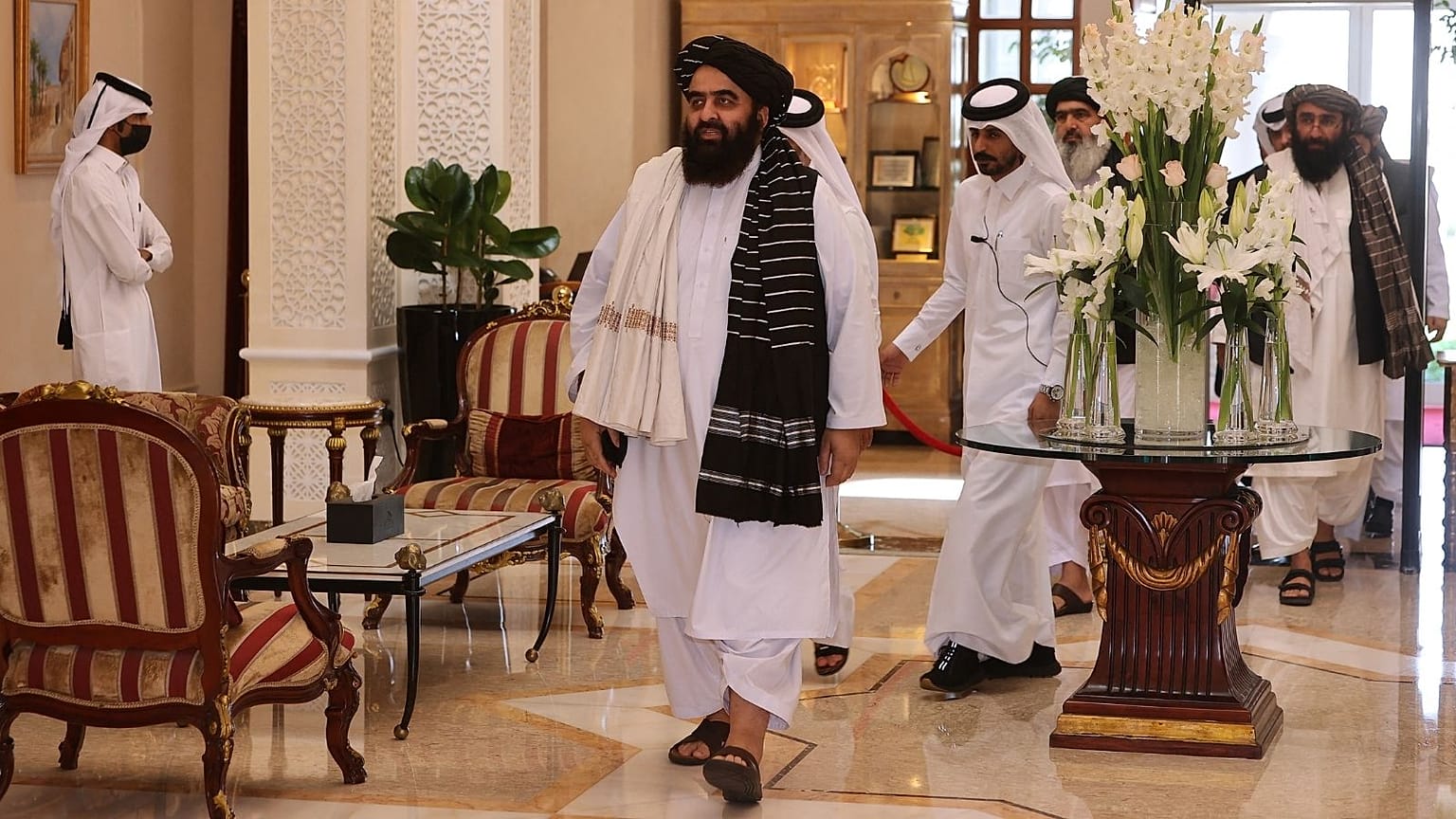 امیرخان متقی، سرپرست وزارت امور خارجه طالبان در دوحه