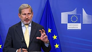Ο επίτροπος Προϋπολογισμού Γιοχάνες Χαν
