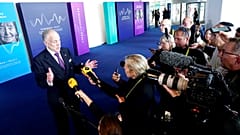 Az újra megjelent antiszemitizmus veszélyére figyelmeztetett Malmöben a svéd miniszterelnök