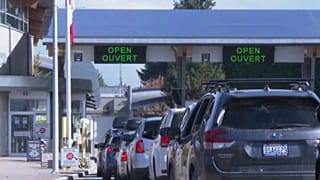 Kocsisorok az amerikai-kanadai határon
