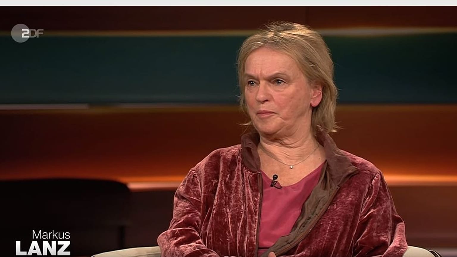 Elke Heidenreich in der Talkshow