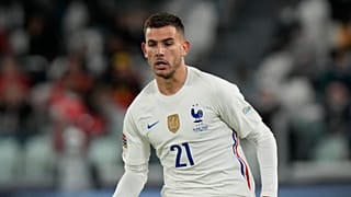 Lucas Hernandez, pictured in action during last week's UEFA Nations League semi-final against Belgium.