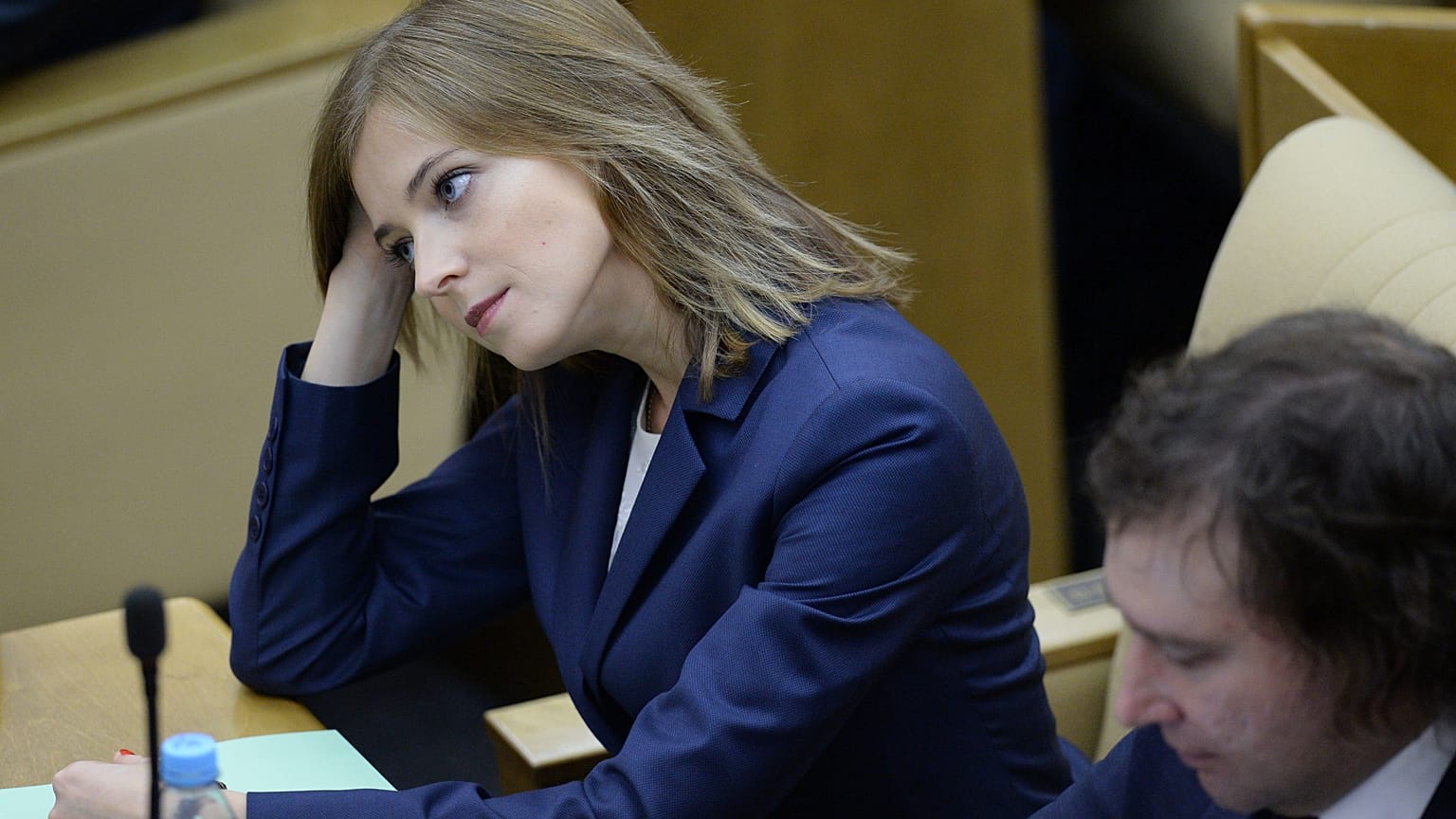 Наталья Поклонская на заседании Государственной думы РФ