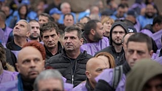 Hundreds of Bulgarian coal miners and energy workers staged a protest in Sofia.