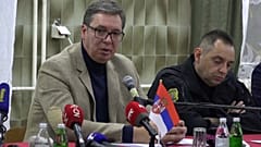 Der serbische Präsident Aleksandar Vučić 