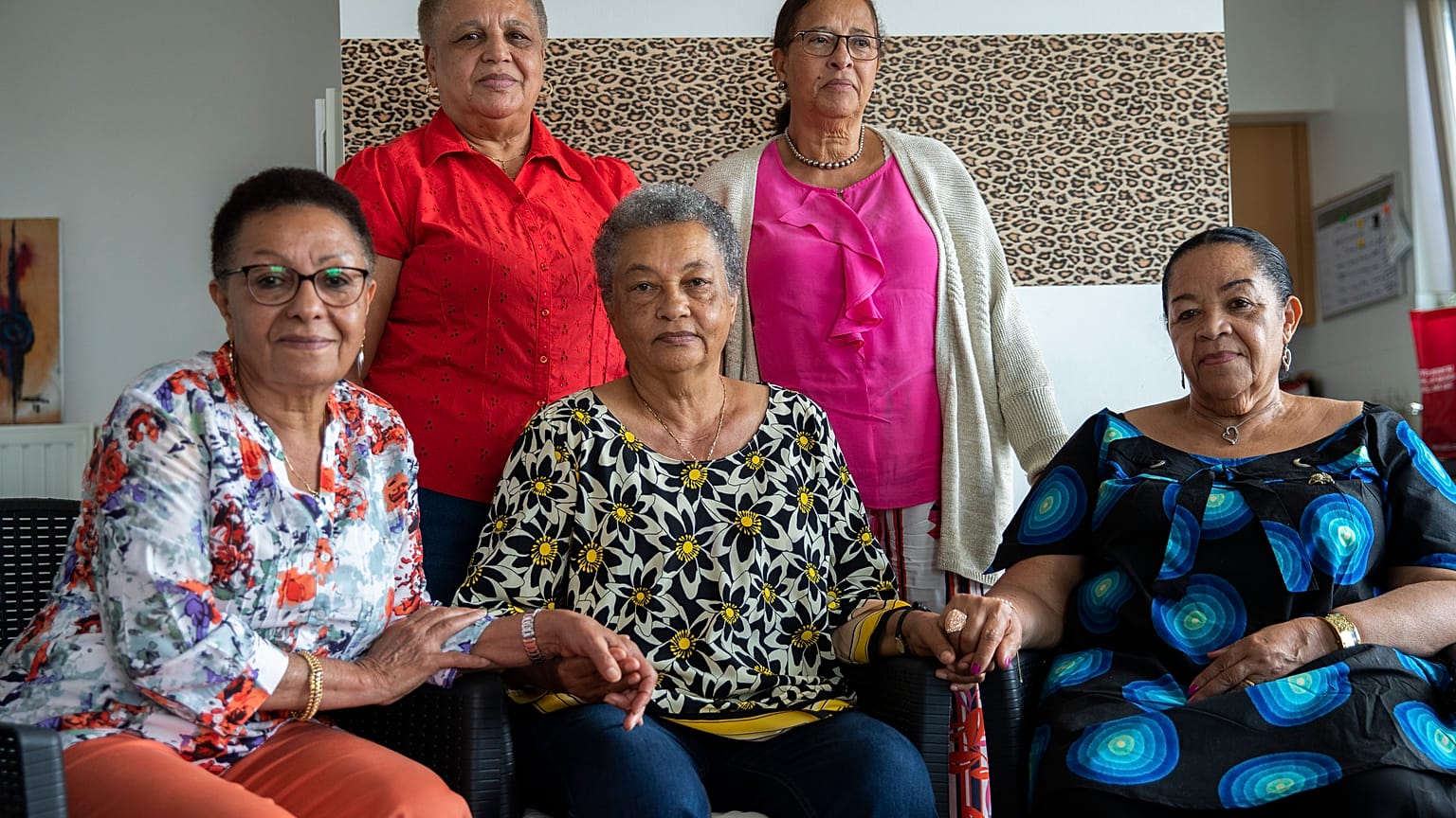 The five biracial women born in Congo when the country was under Belgian rule suing the Belgian state for crimes against humanity.