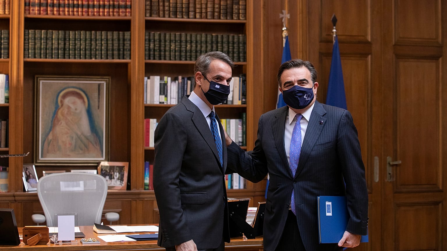 Κυριάκος Μητσοτάκης - Μαργαρίτης Σχοινάς