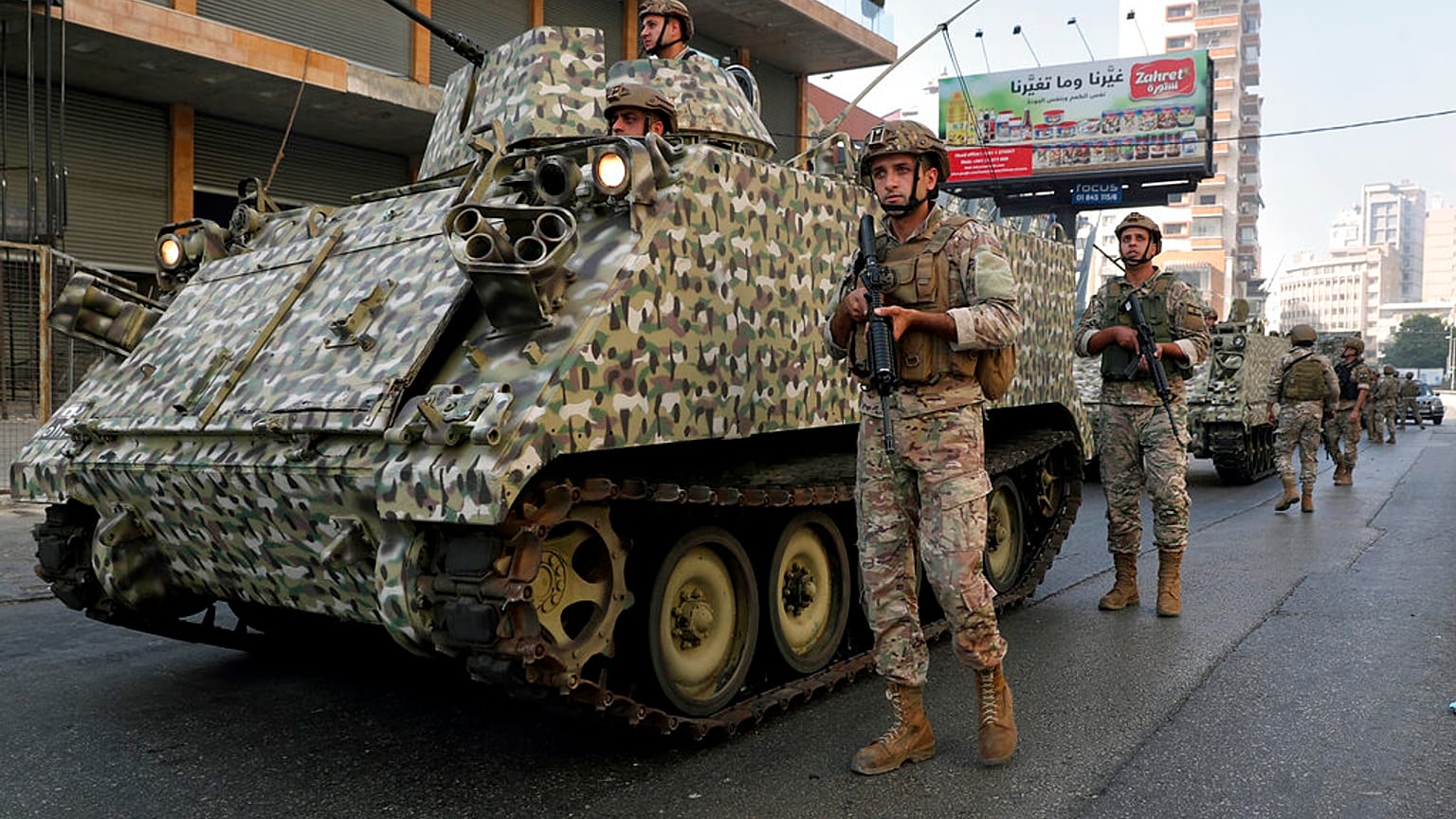 L'armée déployée à Beyrouth, 14 octobre 2021
