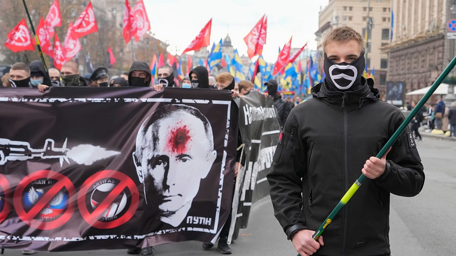Марш националистов в Киеве