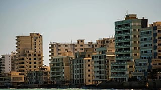 τμήμα της περιφραγμένης πόλης της Αμμοχώστου