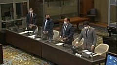 Armenien gegen Aserbaidschan - in Den Haag