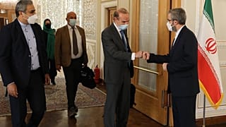 دیدار انریکه مورا و علی باقری