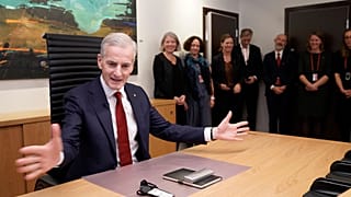 Prime Minister Jonas Gahr Støre he took over office in Oslo on Thursday.