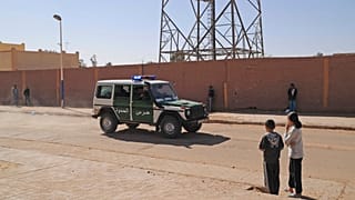 دورية تابعة لحرس الحدود الجزائري (أرشيف)