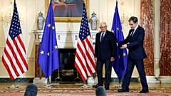 دیدار بورل و بلینکن در واشنگتن