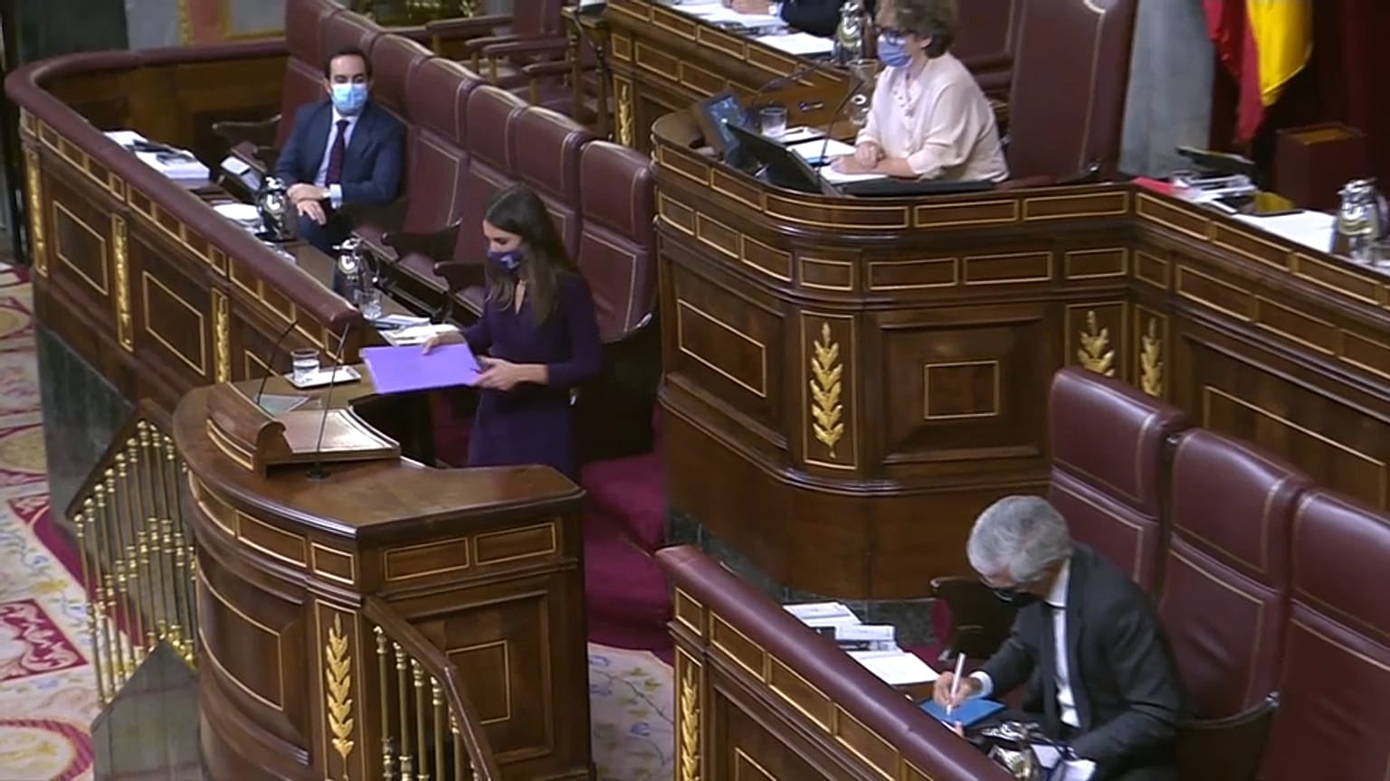 Irena Montero defiende la ley del 'solo sí es sí'