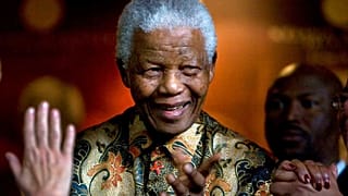 Güney Afrika'nın eski devlet başkanı Nelson Mandela