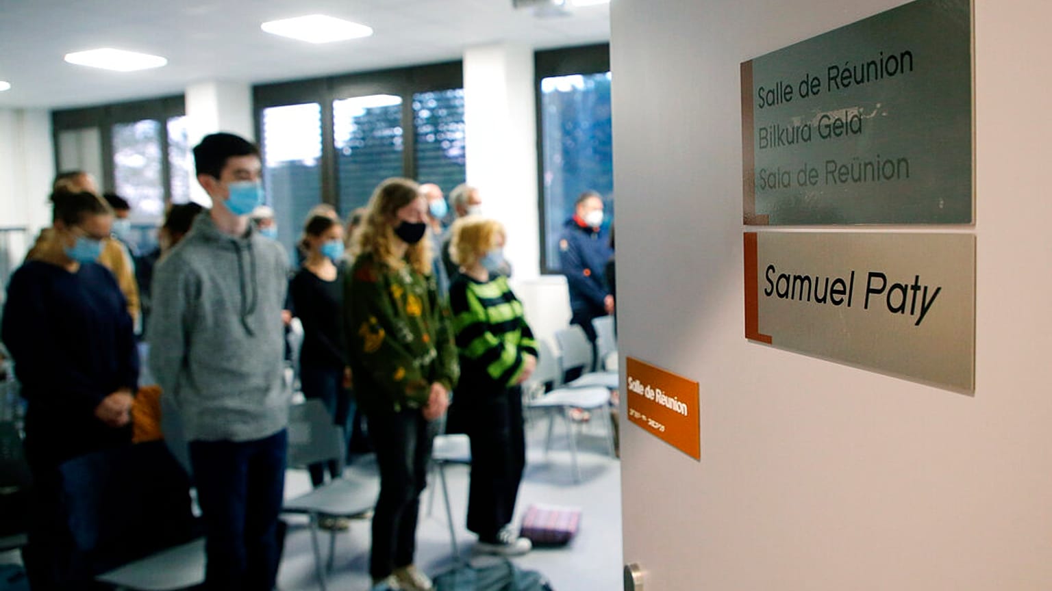 Au collège René Cassin, à Bayonne, ce vendredi 15 octobre