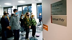 Au collège René Cassin, à Bayonne, ce vendredi 15 octobre