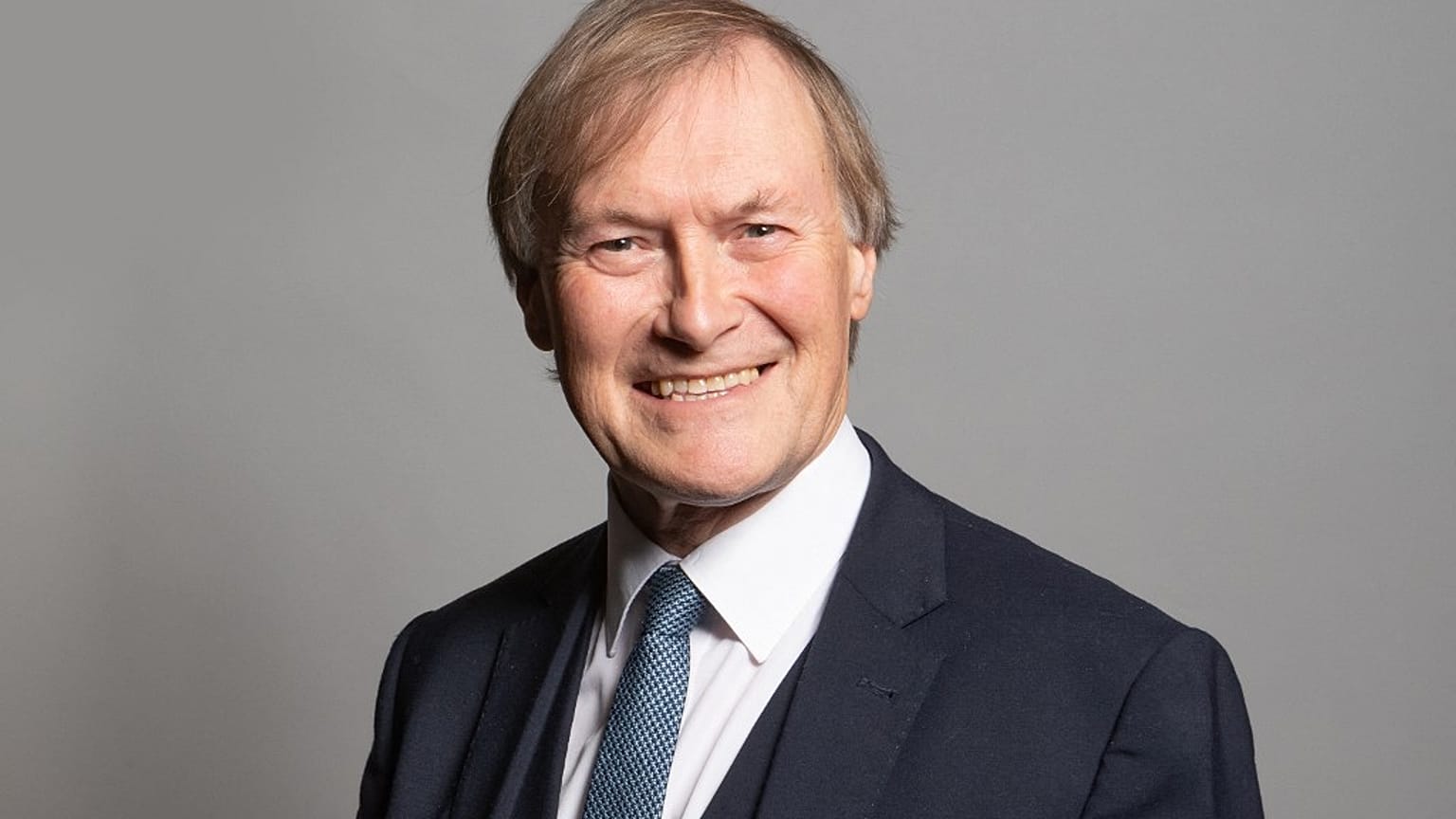 Le député conservateur britannique David Amess 