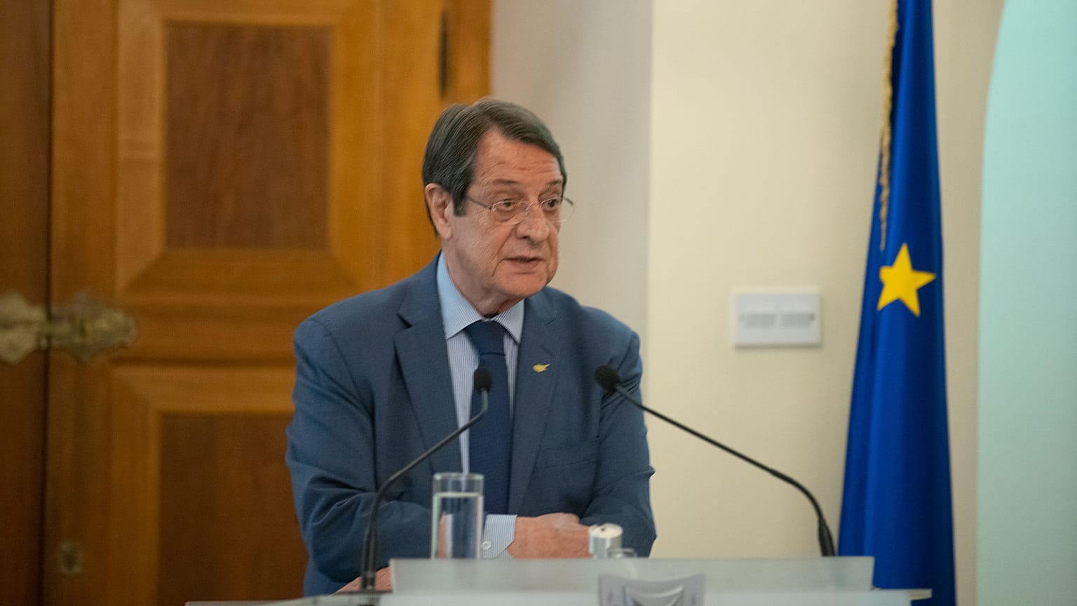Ο Πρόεδρος της Κυπριακής Δημοκρατίας Νίκος Αναστασιάδης