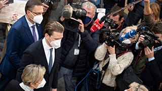 Sebastian Kurz diese Woche im österreichischen Parlament