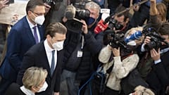 Sebastian Kurz at the Austrian parliament 