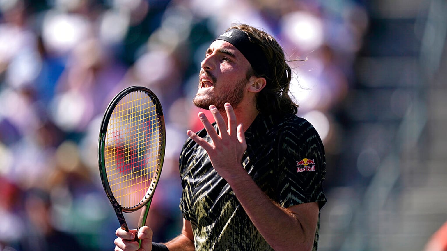 Ο Στέφανος Τσιτσιπάς στο Indian Wells 
